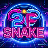 2 Player Snake Logo